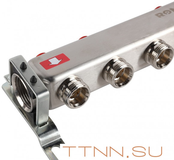 Для отопления Rommer 1"/3/4"x7 с запорными клапанами (RMS-3200-000007) Для отопления Rommer 1"/3/4"x7 с запорными клапанами (RMS-3200-000007)