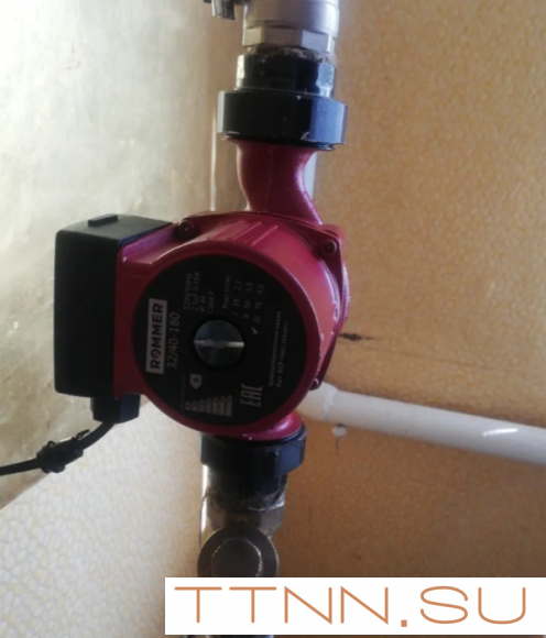 Насос для отопления Rommer 25/40-130 Насос для отопления Rommer 25/40-130