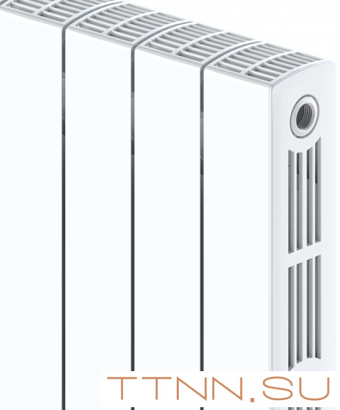 Биметаллический радиатор Rifar SUPReMO 350 х 8 секц НП прав (VR) Биметаллический радиатор Rifar SUPReMO 350 х 8 секц НП прав (VR)