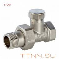 Клапан запорный 1/2" прямой Клапан запорный 1/2" прямой