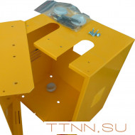 Металлический Шкаф для счетчика газа G4 110 мм разборный со смотровым окном Металлический Шкаф для счетчика газа G4 110 мм разборный со смотровым окном