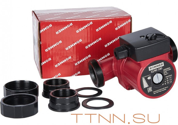 Насос для отопления Rommer 32/40-180 Насос для отопления Rommer 32/40-180