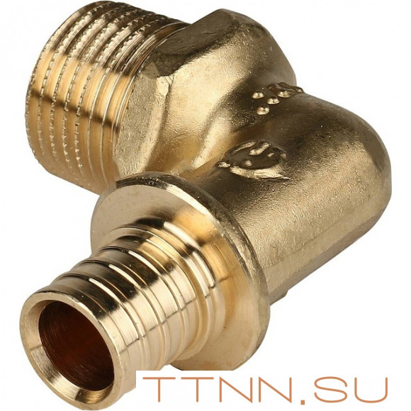 Угольник-переходник с наружной резьбой 32xR 1" для труб из сшитого полиэтилена Угольник-переходник с наружной резьбой 32xR 1" для труб из сшитого полиэтилена