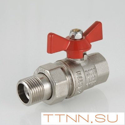 Кран шаровый с накидной гайкой Valtec 1 VT.227.N.06 Кран шаровый с накидной гайкой Valtec 1 VT.227.N.06