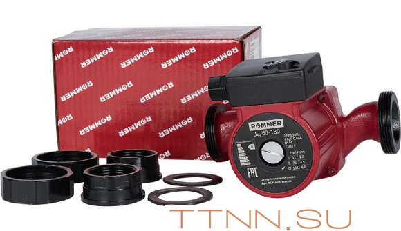Насос для отопления Rommer 32/60-180 Насос для отопления Rommer 32/60-180