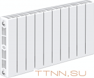 Биметаллический радиатор Rifar SUPReMO 350 х10 секц НП лев (VL)