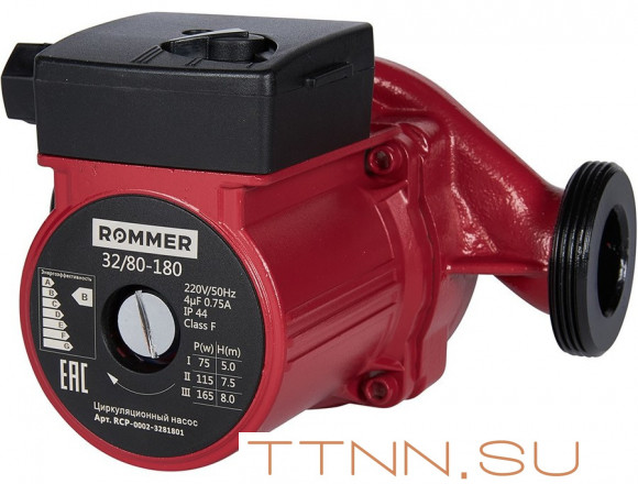 Насос для отопления Rommer 32/80-180 Насос для отопления Rommer 32/80-180