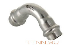 Угольник из нержавеющей стали 90 градусов Valtec 35х35 VTi.951.I.003535 Угольник из нержавеющей стали 90 градусов Valtec 35х35 VTi.951.I.003535