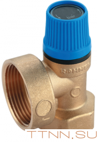 Предохранительный клапан Rommer 10 бар 3/4"x1" (RVS-0003-010020) Предохранительный клапан Rommer 10 бар 3/4"x1" (RVS-0003-010020)